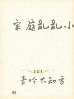 家庭乱乱小说