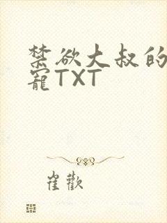 禁欲大叔的心尖宠TXT