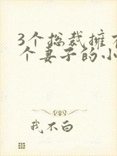 3个总裁拥有一个妻子的小说