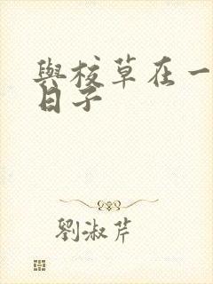 与校草在一起的日子