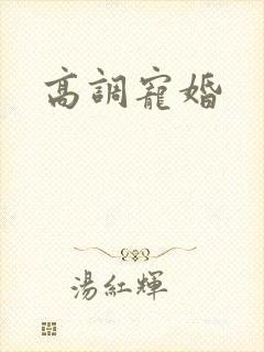 高调宠婚