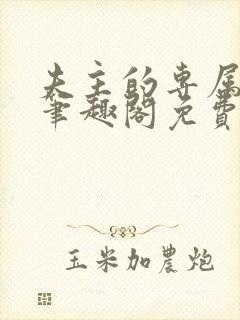 夫主的专属妻奴笔趣阁免费阅读