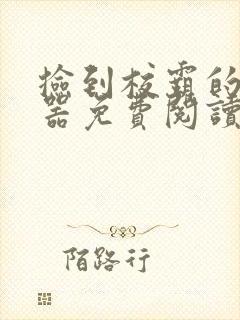 捡到校霸的遥控器免费阅读