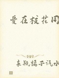 爱在校花同居时