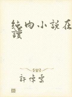 纯肉小说在线阅读