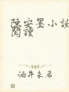 陈安墨小说免费阅读