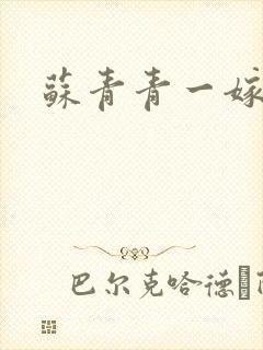 苏青青一嫁三夫