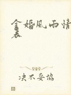 金婚风雨情演员表