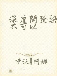 深度开发梁医生不可以