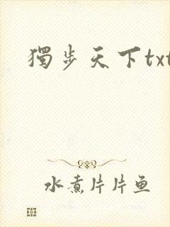 独步天下txt