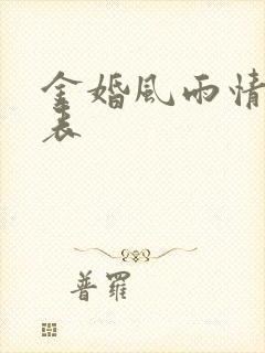 金婚风雨情演员表