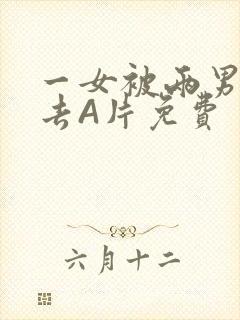 一女被两男桶进去A片免费