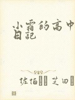 小霜的高中成长日记