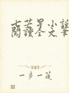 七芒星小说免费阅读全文笔趣阁