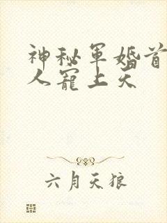 神秘军婚首长大人宠上天