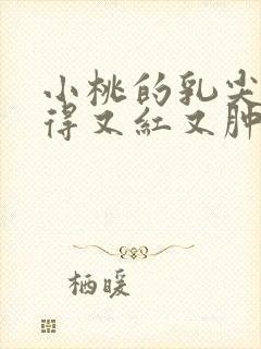 小桃的乳尖被吸得又红又肿