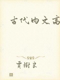 古代肉文高辣文