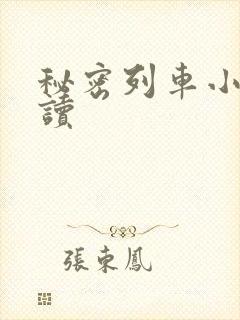 秘密列车小说阅读