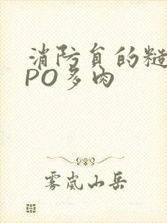 消防员的糙汉文PO多肉