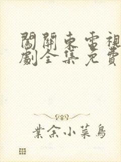 闯关东电视连续剧全集免费观看