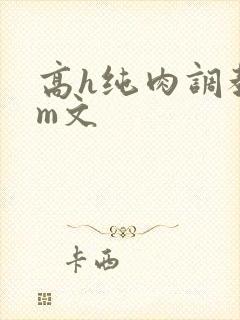 高h纯肉调教sm文