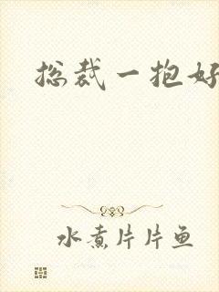 总裁一抱好欢喜