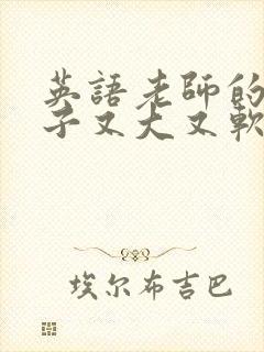 英语老师的小兔子又大又软