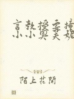 言教授要撞坏了小小奥芙妮写