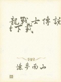 龙战士传说txt下载