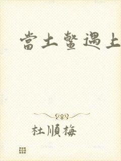 当土鳖遇上海龟