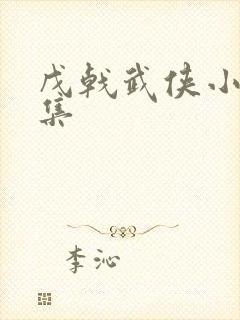 戊戟武侠小说全集