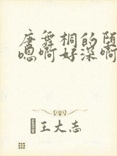 唐舞桐的堕落H嗯啊好深啊