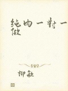 纯肉一对一到处做