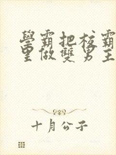 学霸把校霸往死里做双男主车