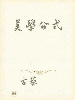 美学公式