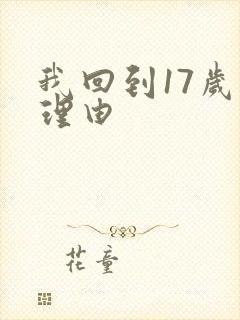 我回到17岁的理由