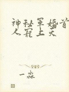 神秘军婚首长大人宠上天