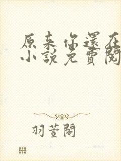 原来你还在这里小说免费阅读
