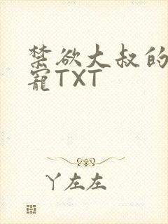 禁欲大叔的心尖宠TXT