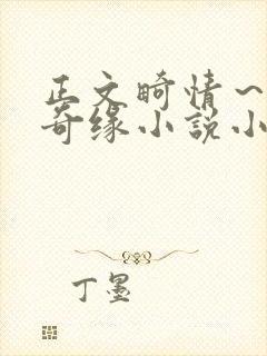 正文畸情～内裤奇缘小说小茹