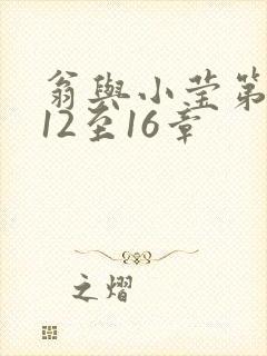 翁与小莹第十部12至16章