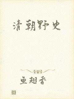 清朝野史