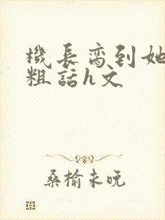 机长脔到她哭h粗话h文