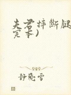 夫君摔断腿后(完本)