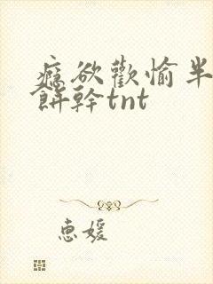 瘾欲欢愉半块小饼干tnt