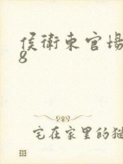 侯卫东官场笔记8