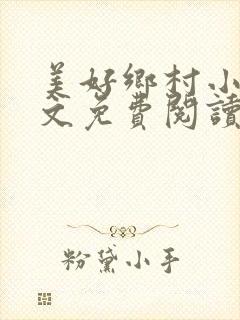 美好乡村小说全文免费阅读