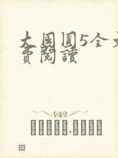 大团圆5全文免费阅读