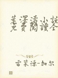 叶泽涛小说全文免费阅读全文