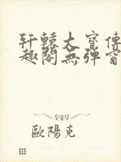 轩辕大宝传奇笔趣阁无弹窗